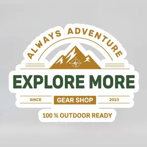 Front Adhesive Stickers