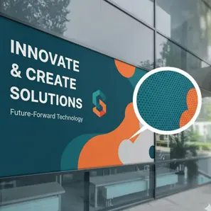 One Way Vision Sticker